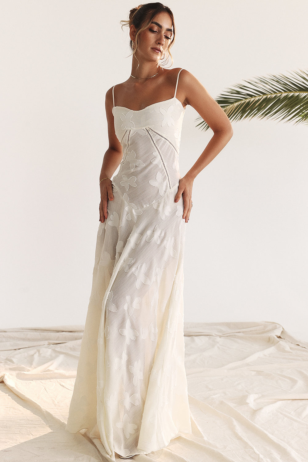 Pauletteâ„¢ | Elegante Abito Lungo con Corsetto