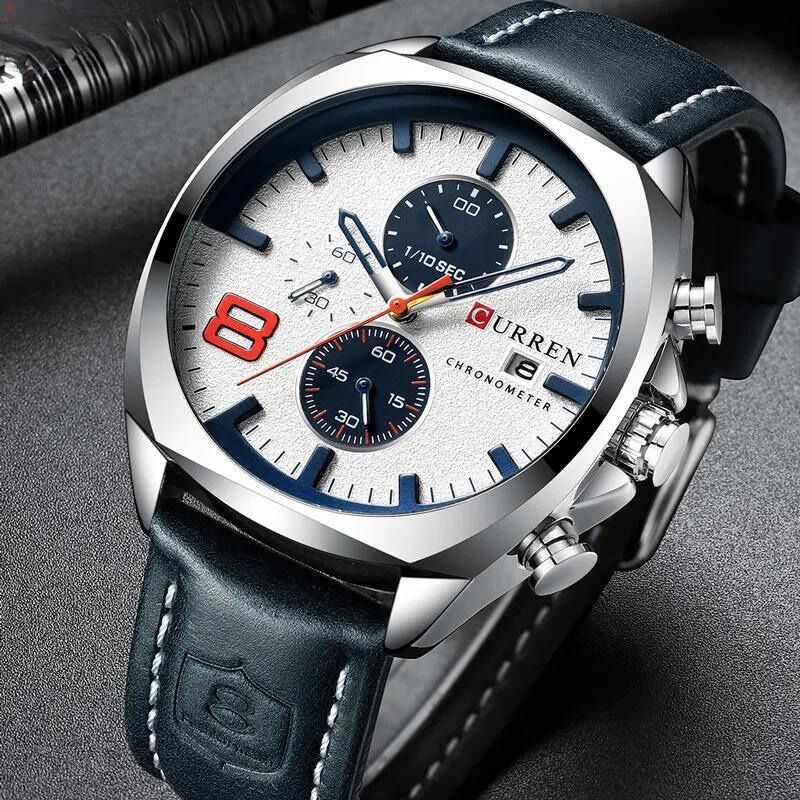 James - Waterproof Chronograph Sports Watch with Military Design