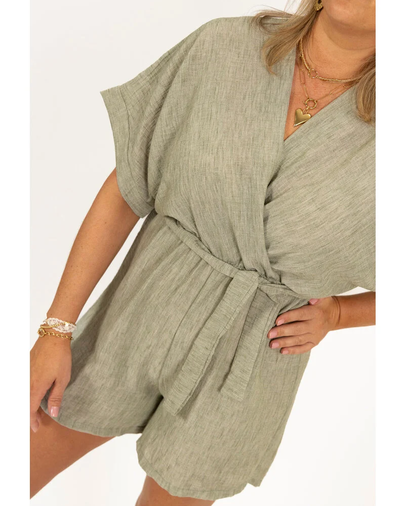 Verona - Linnen Playsuit