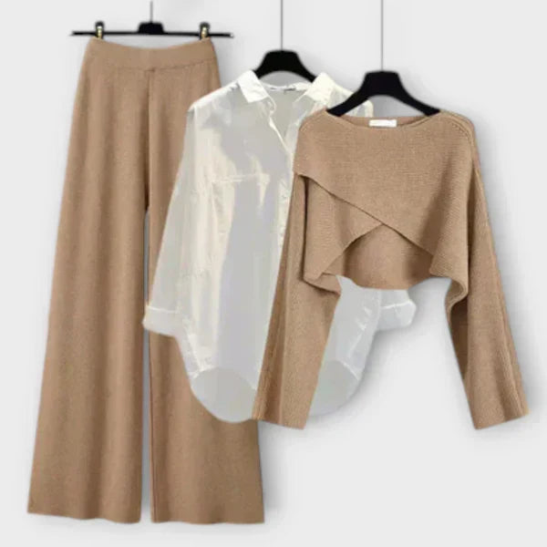 Filipa™ - Conjunto casual de 3 peças