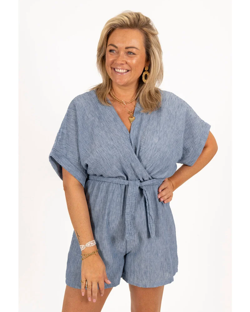 Verona - Linnen Playsuit