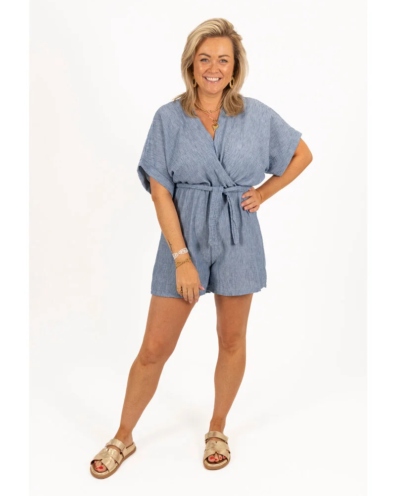 Verona - Linnen Playsuit