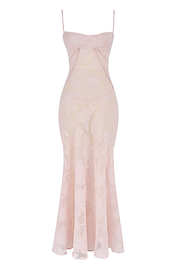 Pauletteâ„¢ | Elegante Abito Lungo con Corsetto