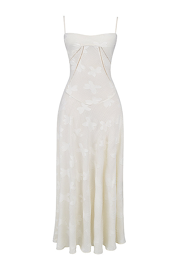Pauletteâ„¢ | Elegante Abito Lungo con Corsetto