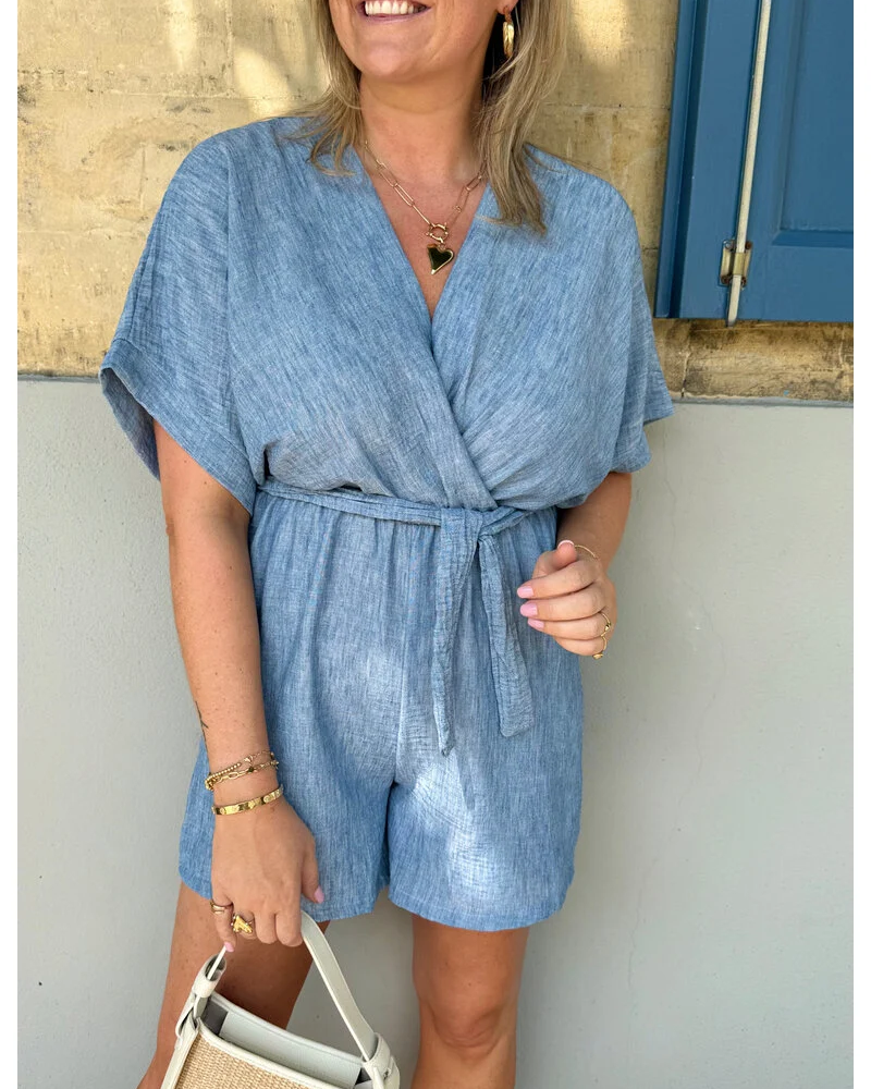 Verona - Linnen Playsuit