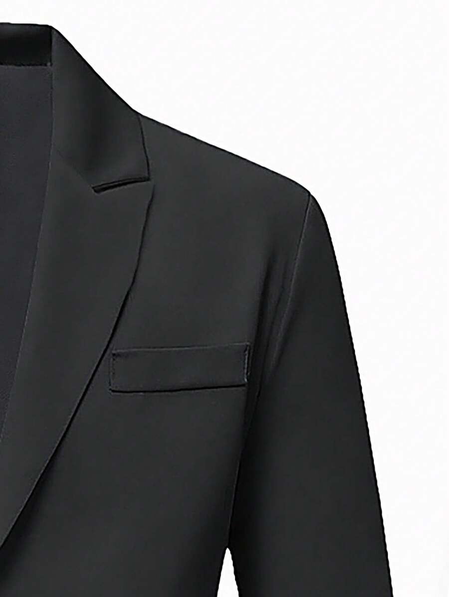 Fabio™ – Completo Uomo Monocolore con Giacca a Tasche e Pantalone Coordinato