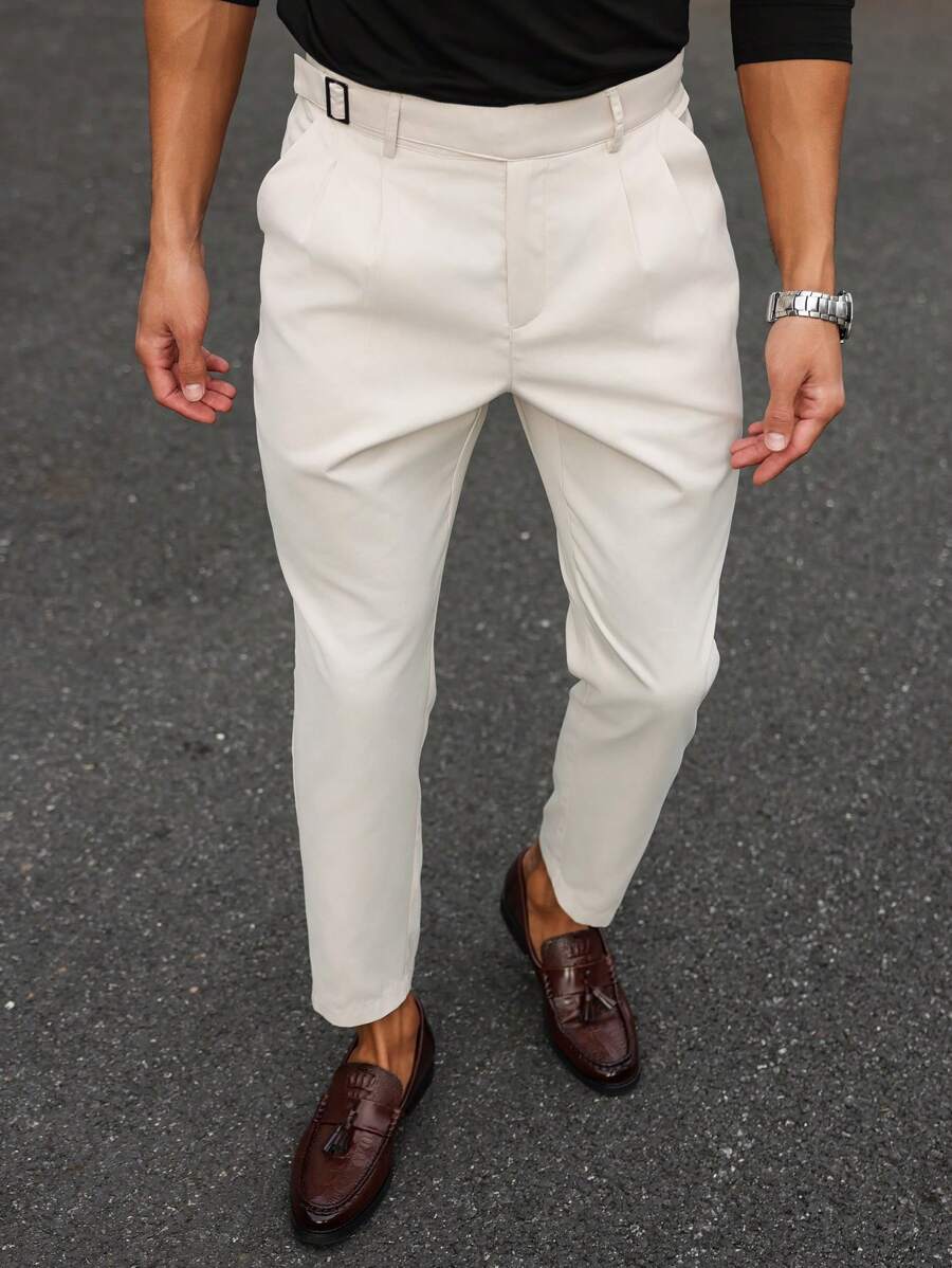 Lorenzo™ – Pantalone Uomo Casual Elegante Monocolore