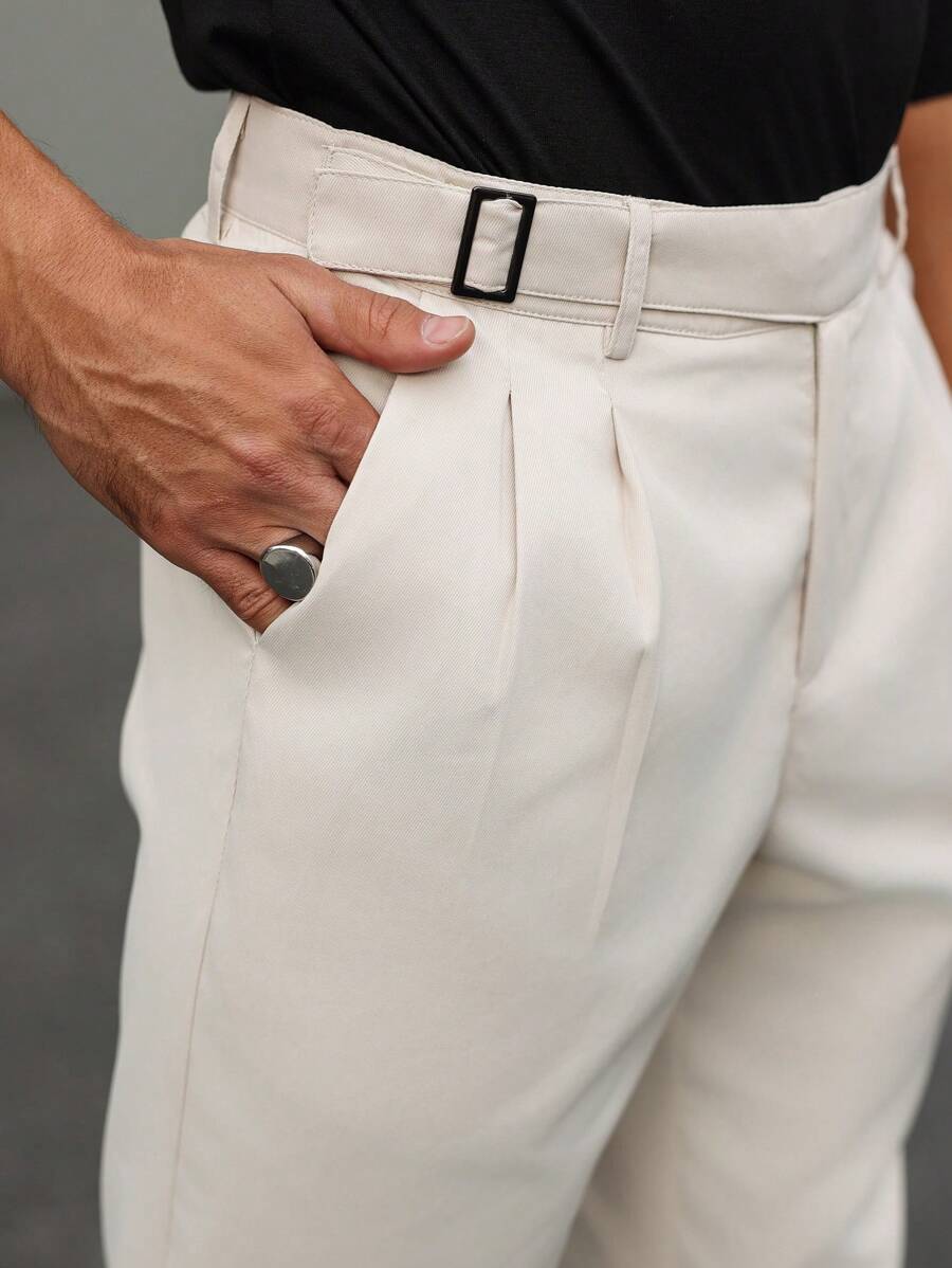 Lorenzo™ – Pantalone Uomo Casual Elegante Monocolore