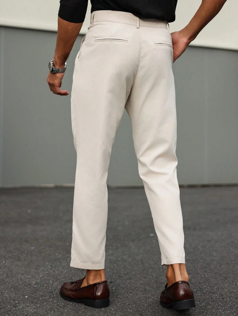 Lorenzo™ – Pantalone Uomo Casual Elegante Monocolore