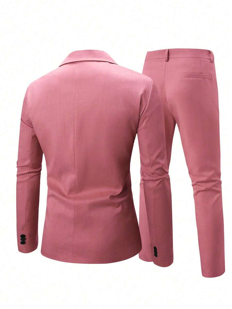 Giuliano™ – Completo Casual Uomo con Giacca e Pantalone Monocolore