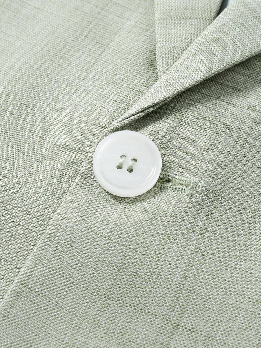 Valerio™ – Completo Uomo Casual con Blazer Monocolore e Pantalone