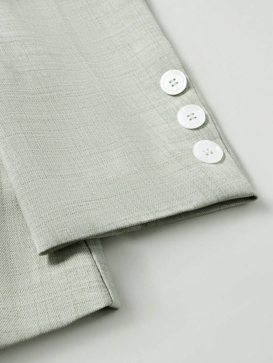 Valerio™ – Completo Uomo Casual con Blazer Monocolore e Pantalone