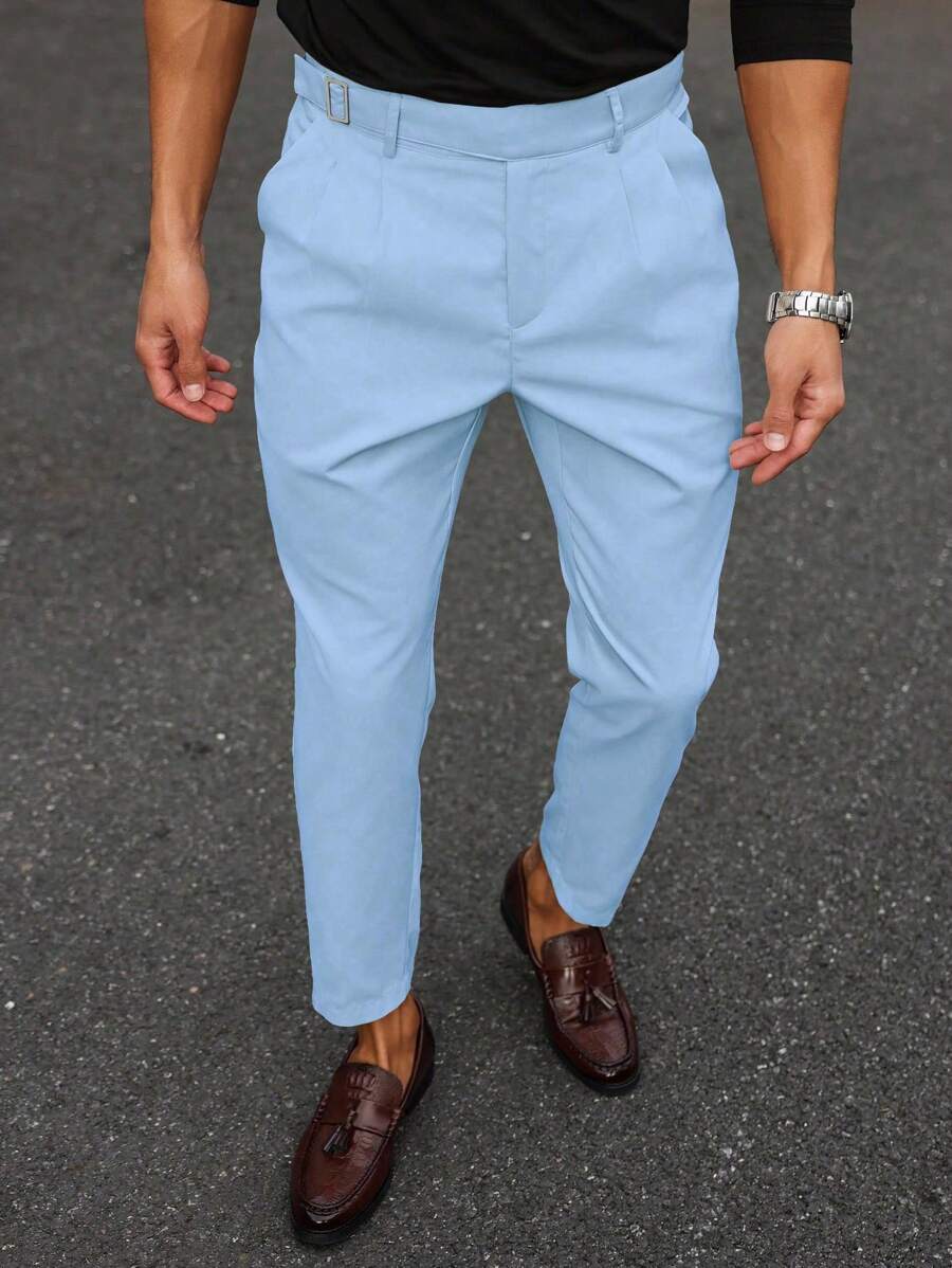 Lorenzo™ – Pantalone Uomo Casual Elegante Monocolore