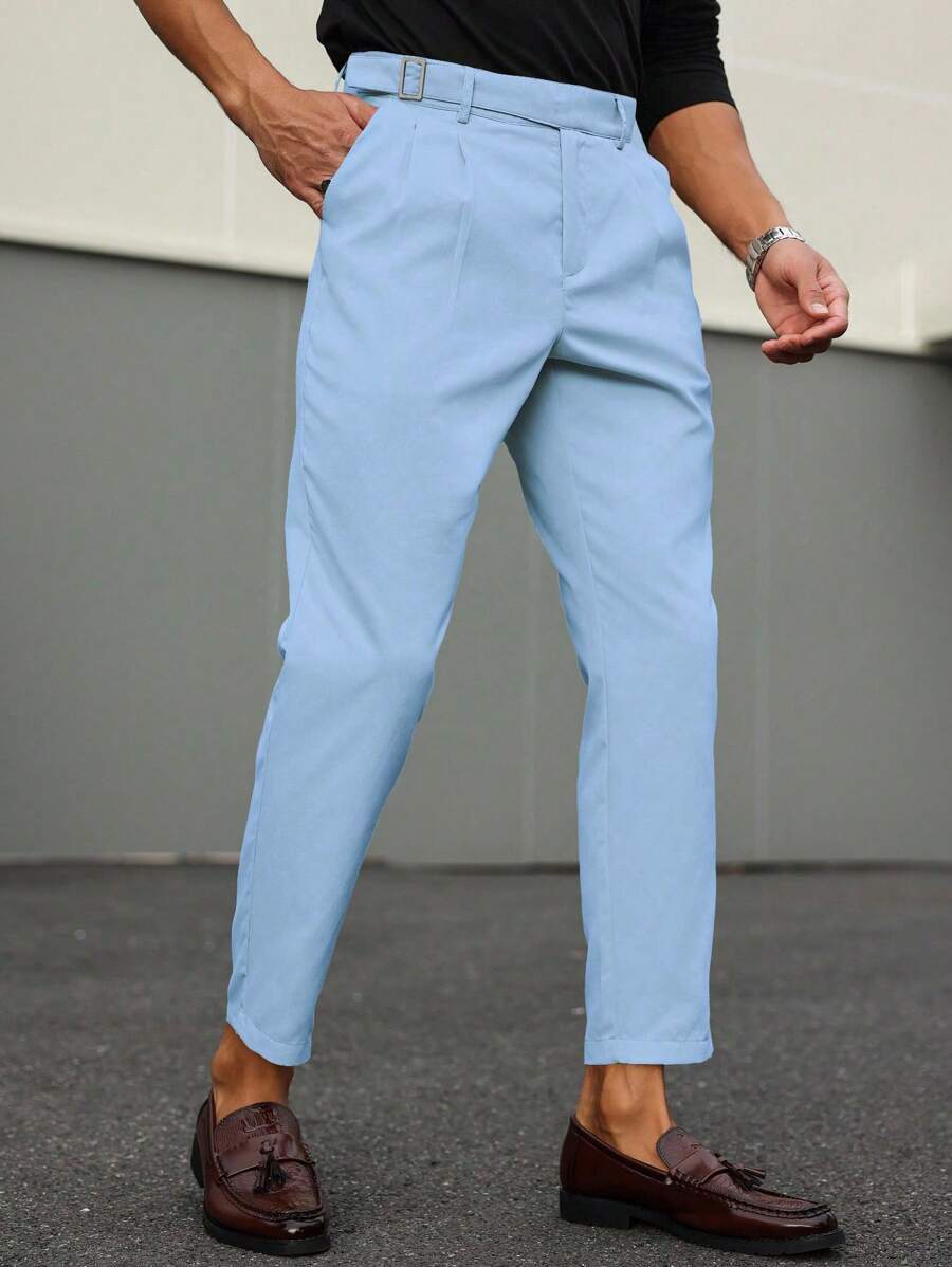 Lorenzo™ – Pantalone Uomo Casual Elegante Monocolore