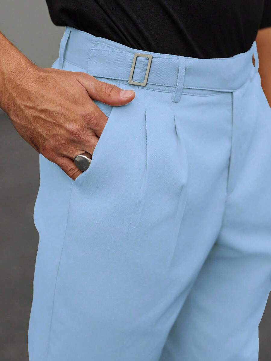 Lorenzo™ – Pantalone Uomo Casual Elegante Monocolore
