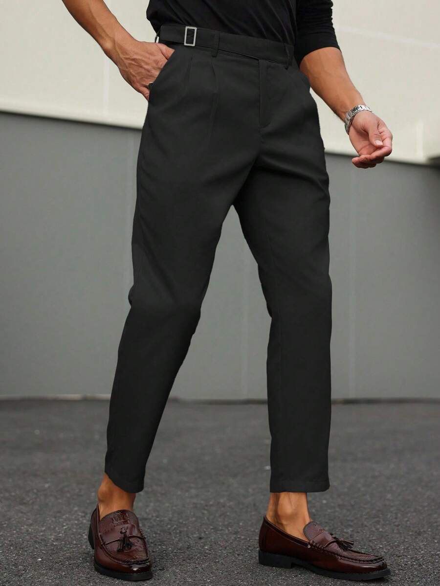 Lorenzo™ – Pantalone Uomo Casual Elegante Monocolore