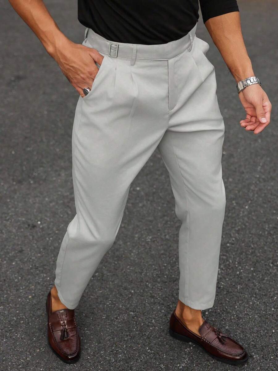 Lorenzo™ – Pantalone Uomo Casual Elegante Monocolore