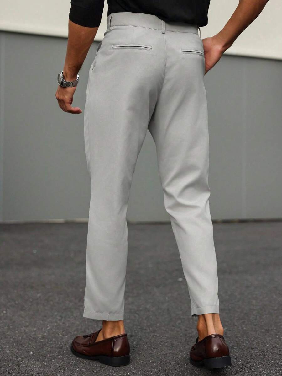 Lorenzo™ – Pantalone Uomo Casual Elegante Monocolore