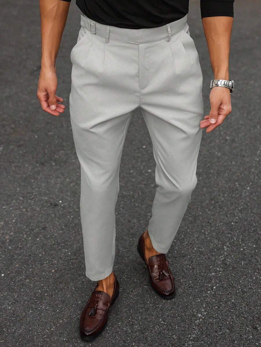 Lorenzo™ – Pantalone Uomo Casual Elegante Monocolore