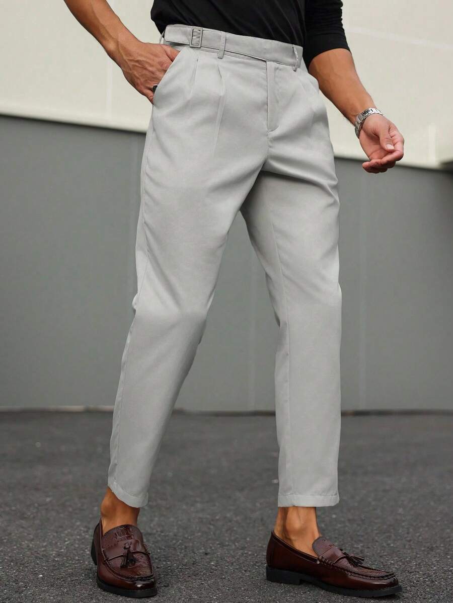 Lorenzo™ – Pantalone Uomo Casual Elegante Monocolore