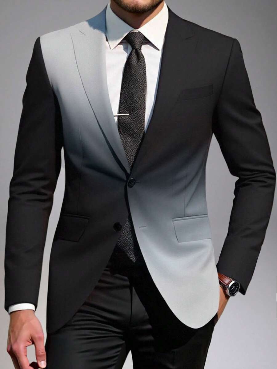 Raffaele™ – Completo da Uomo con Camicia a Maniche Lunghe e Pantalone Coordinato