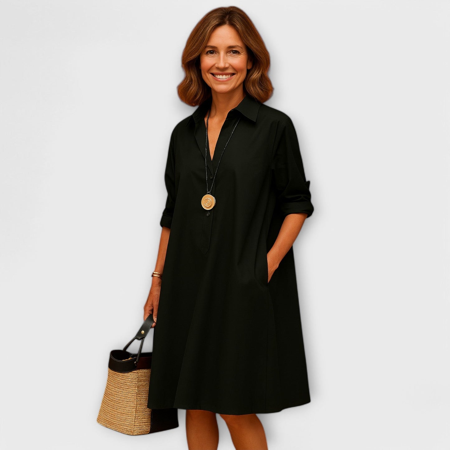 Aurora™ - Vestido de camisa moderno
