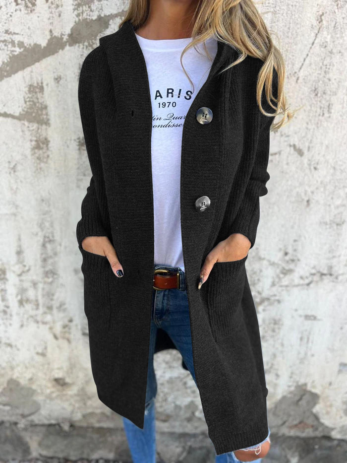 Sandra™ | Casaco de Malha Comprido e Elegante