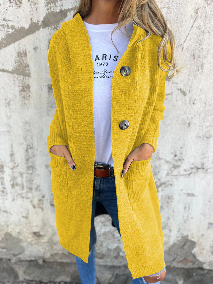 Sandra™ | Casaco de Malha Comprido e Elegante