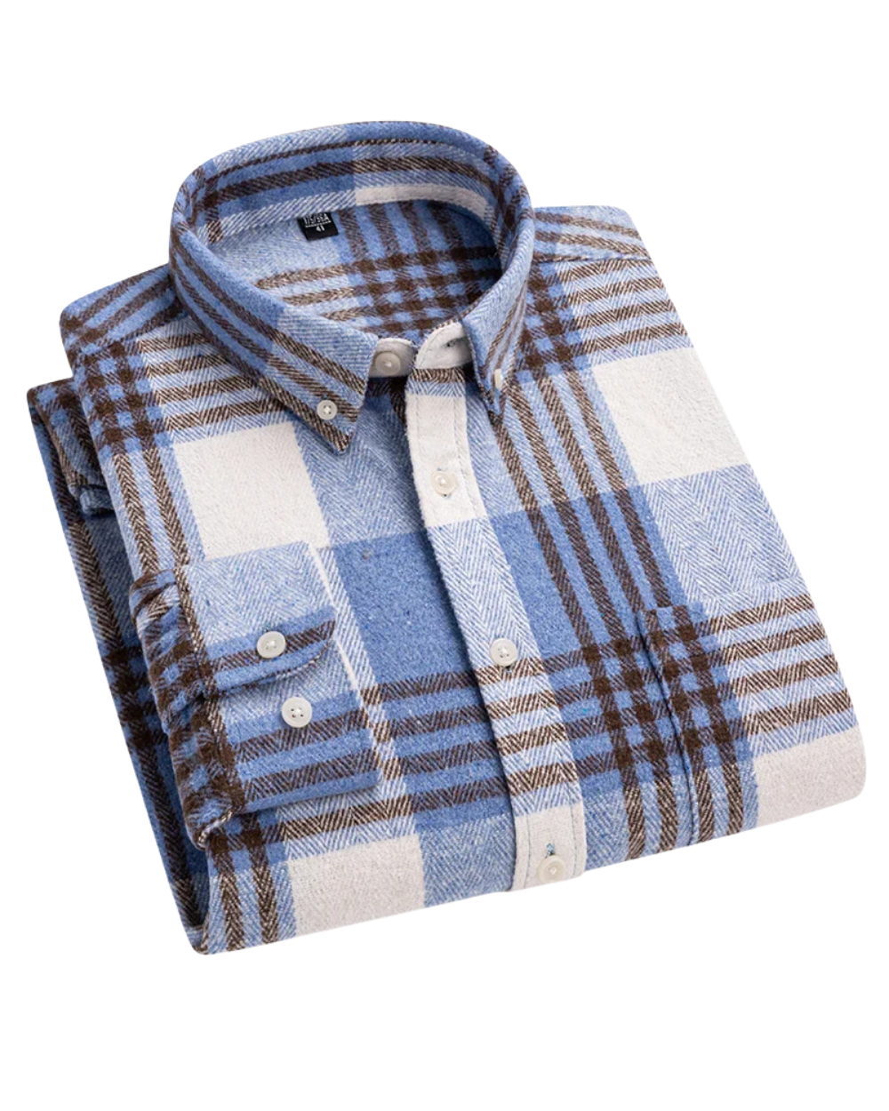 Luxonova- Cotton Plaid Shirt