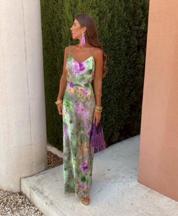 Celeste | Abito maxi elegante