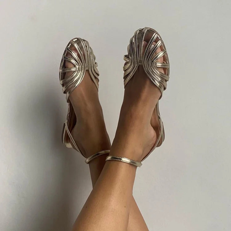 GINEVRA | Elegante Ballerina con Dettaglio Intrecciato per un look raffinato