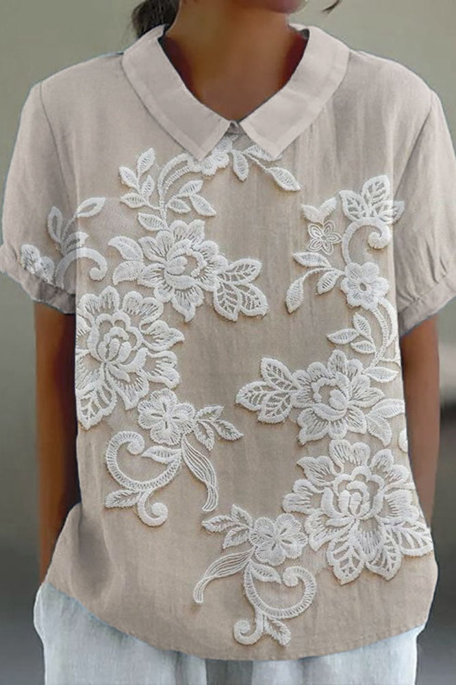 Blusa con Collo Lily