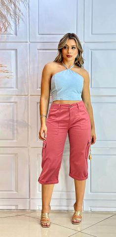 Nina™ Capri Cargo Shorts for Women