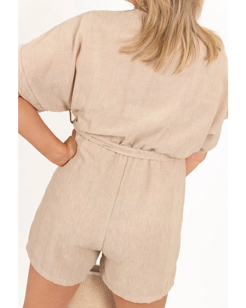 Verona - Linnen Playsuit