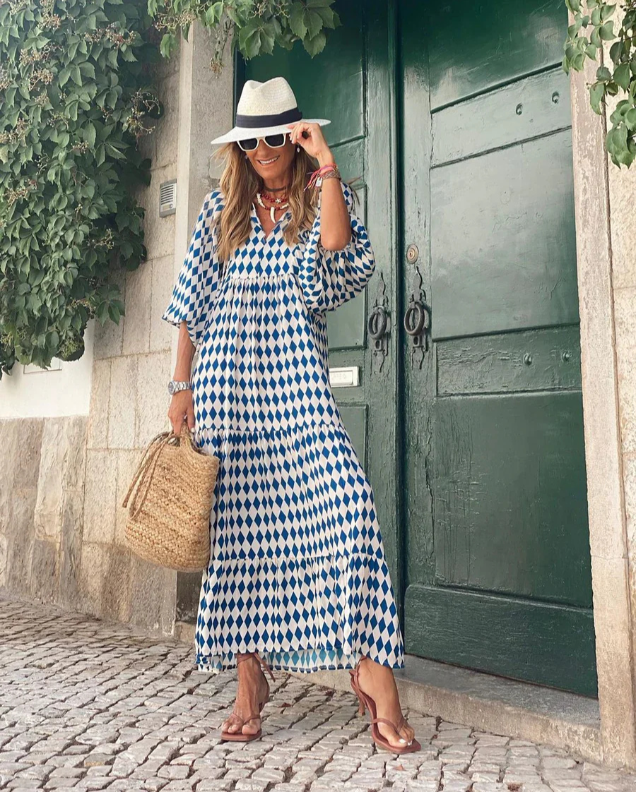 Elin | Vestito Maxi Bohemien