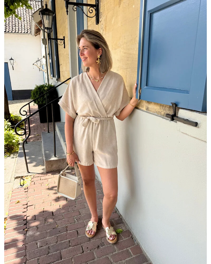 Verona - Linnen Playsuit
