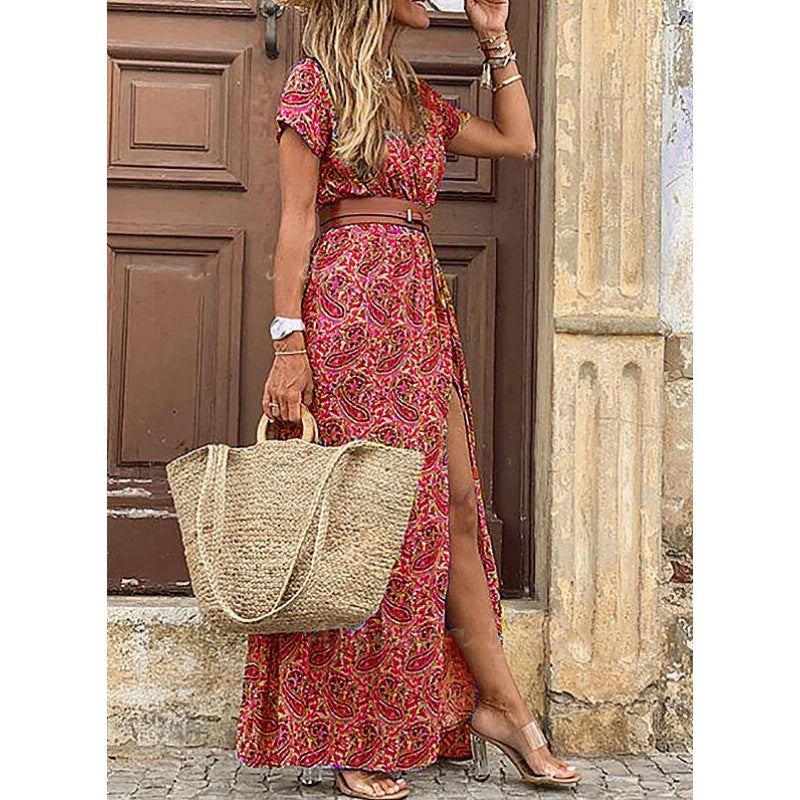 Luna | Elegante Abito Maxi Bohemien
