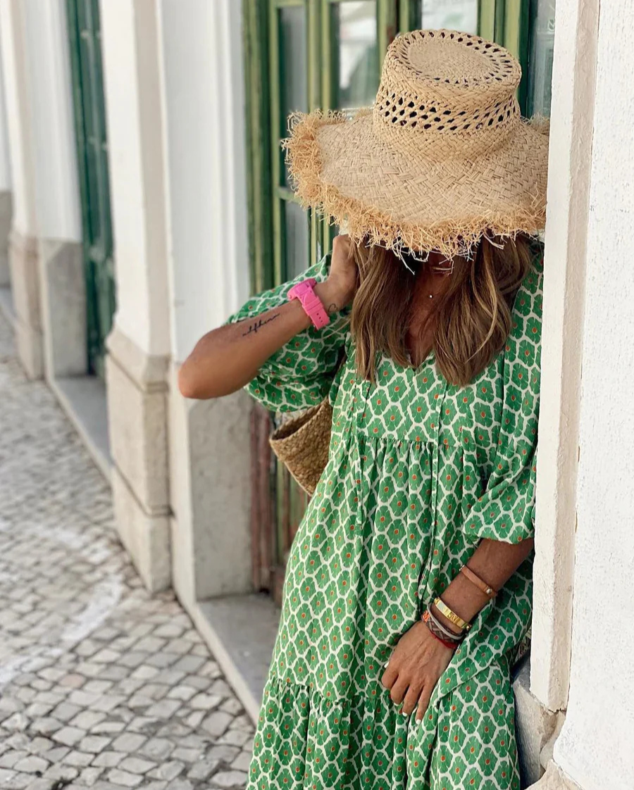 Elin | Vestito Maxi Bohemien