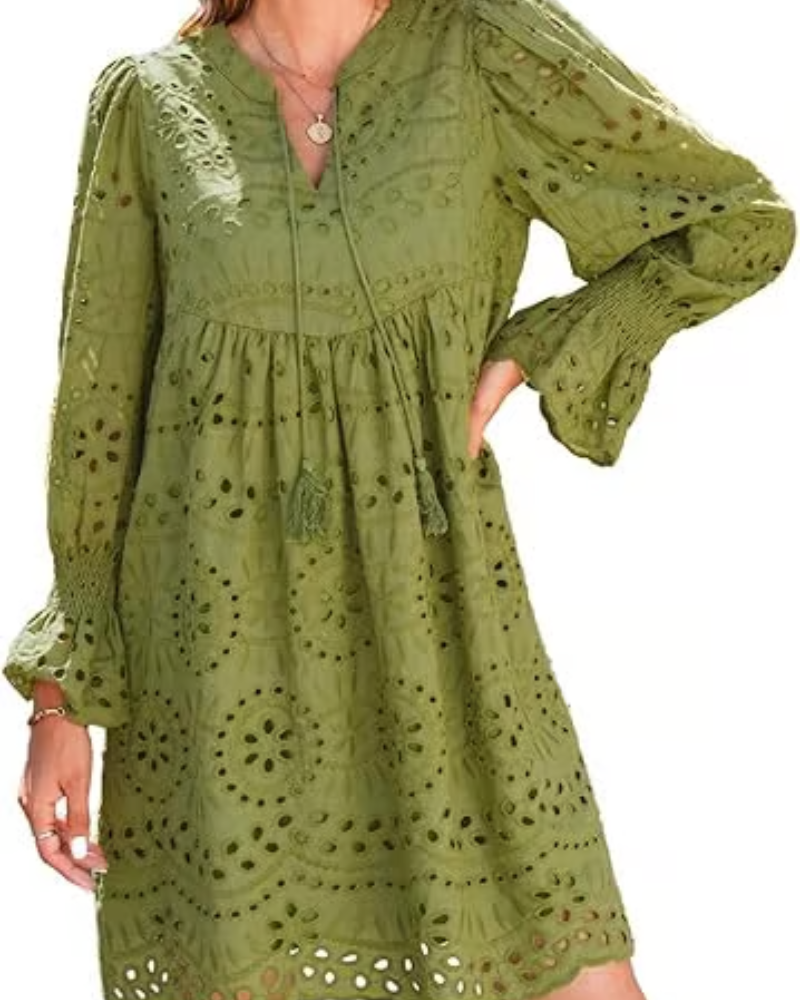 Liliane⢠| Abito Corto in Pizzo