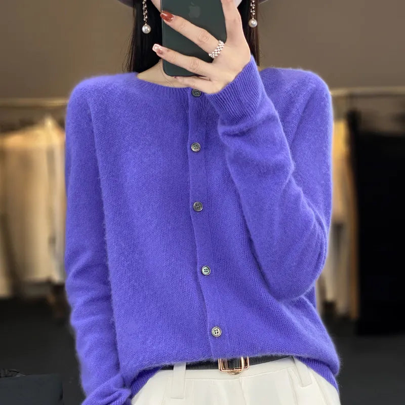 Alira™ | Cardigans em lã merino