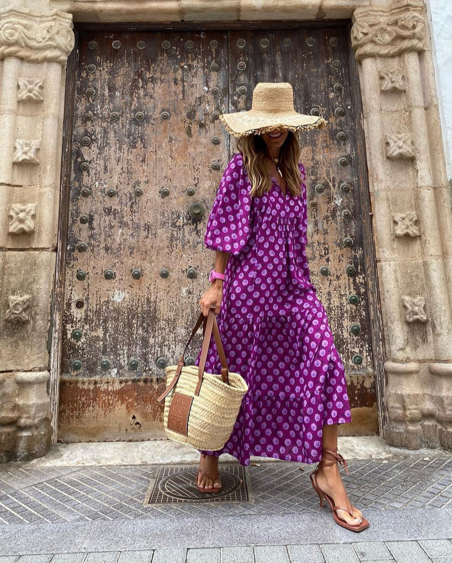 Elin | Vestito Maxi Bohemien