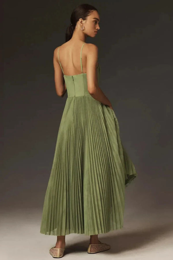Claire™ | Abito in Tulle Plissettato