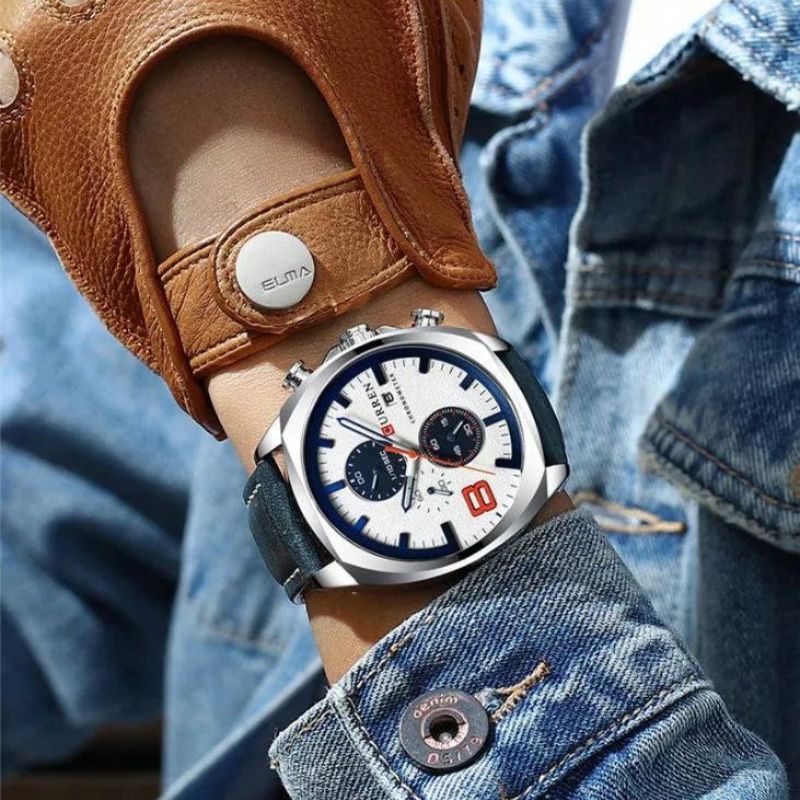 James - Waterproof Chronograph Sports Watch with Military Design