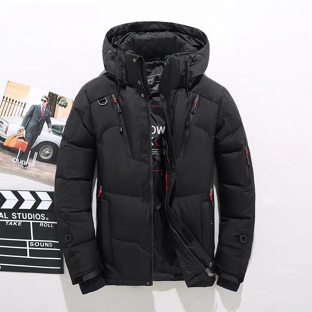Deman™ - Mountain East Casaco Puffer de Plumas