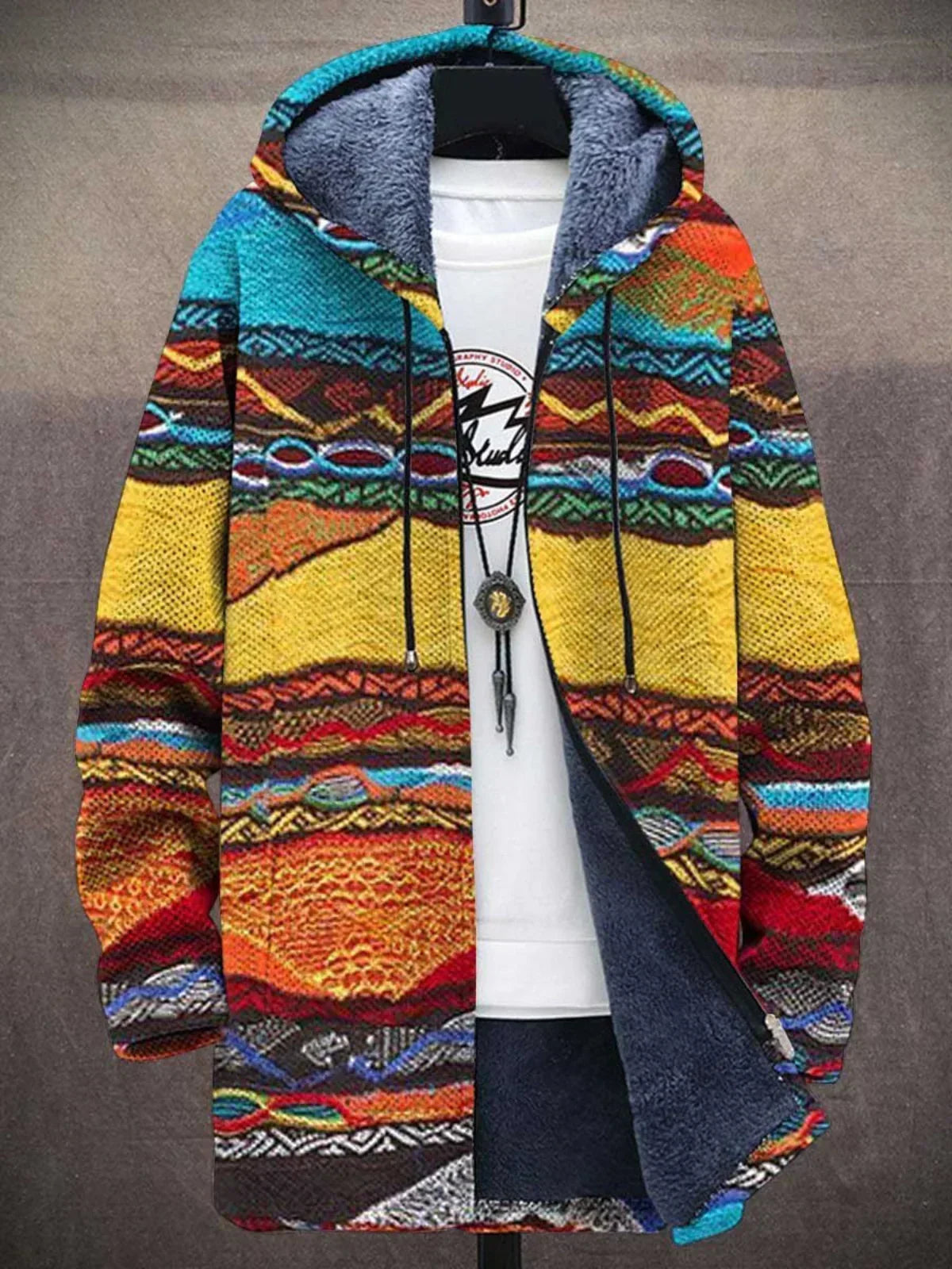 Bronte™ | Cardigan Luxuoso com Inspiração Artística