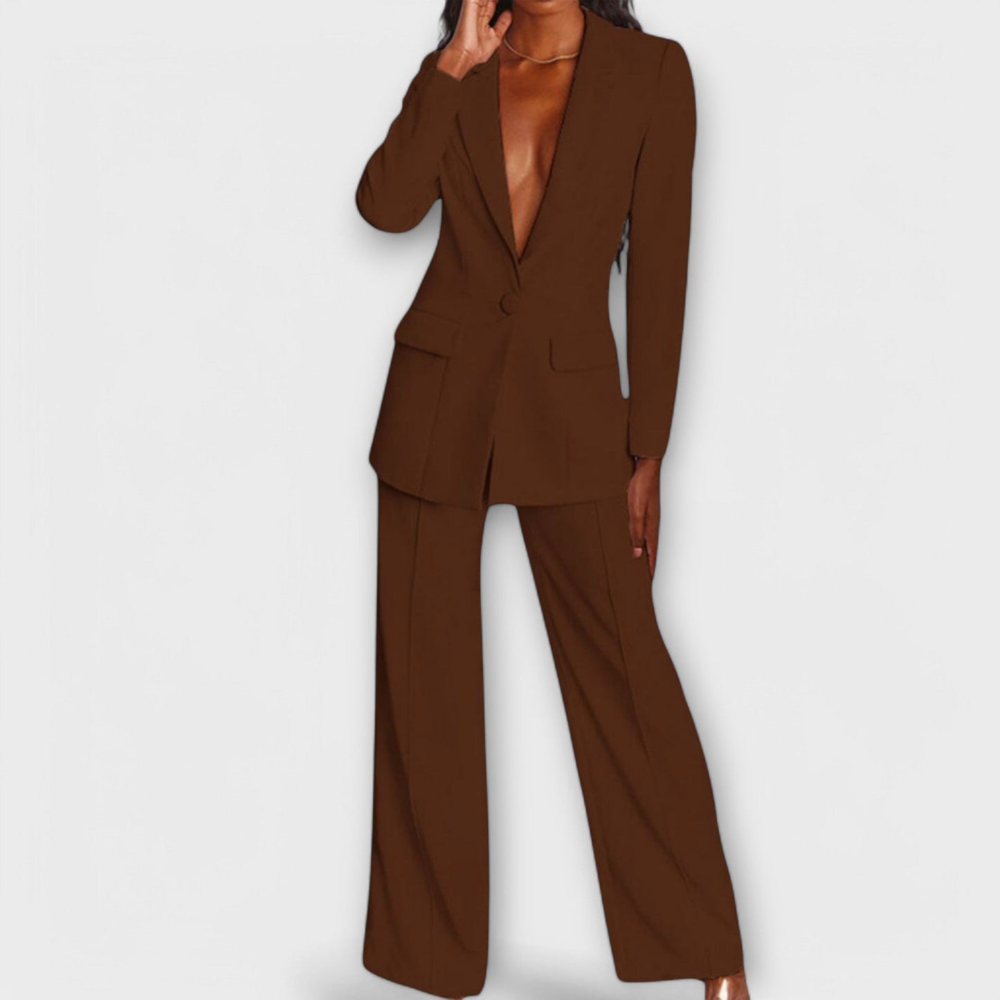 Amelia™ - Fato Feminino Elegante
