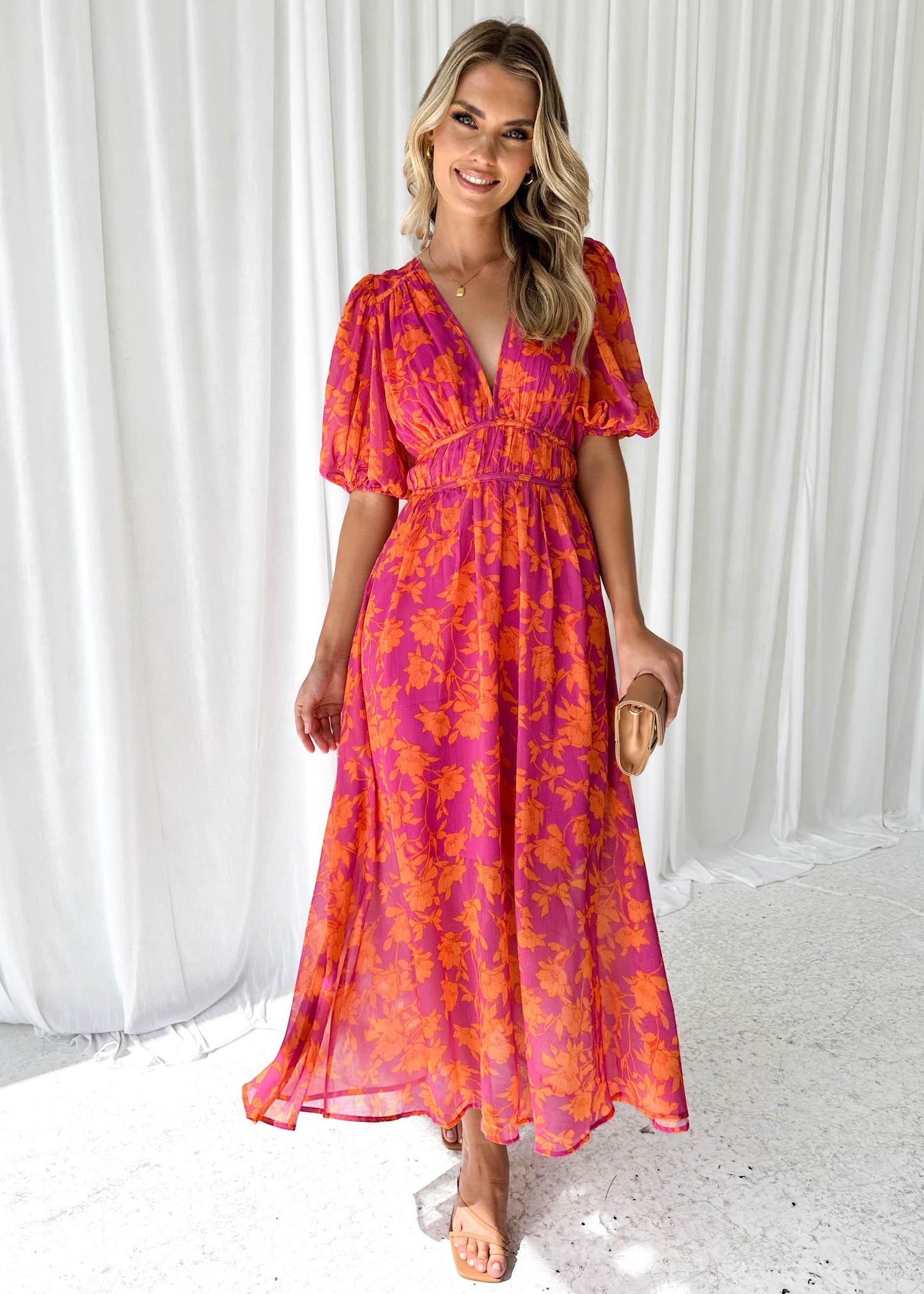 Clara - Abito Maxi Primaverile