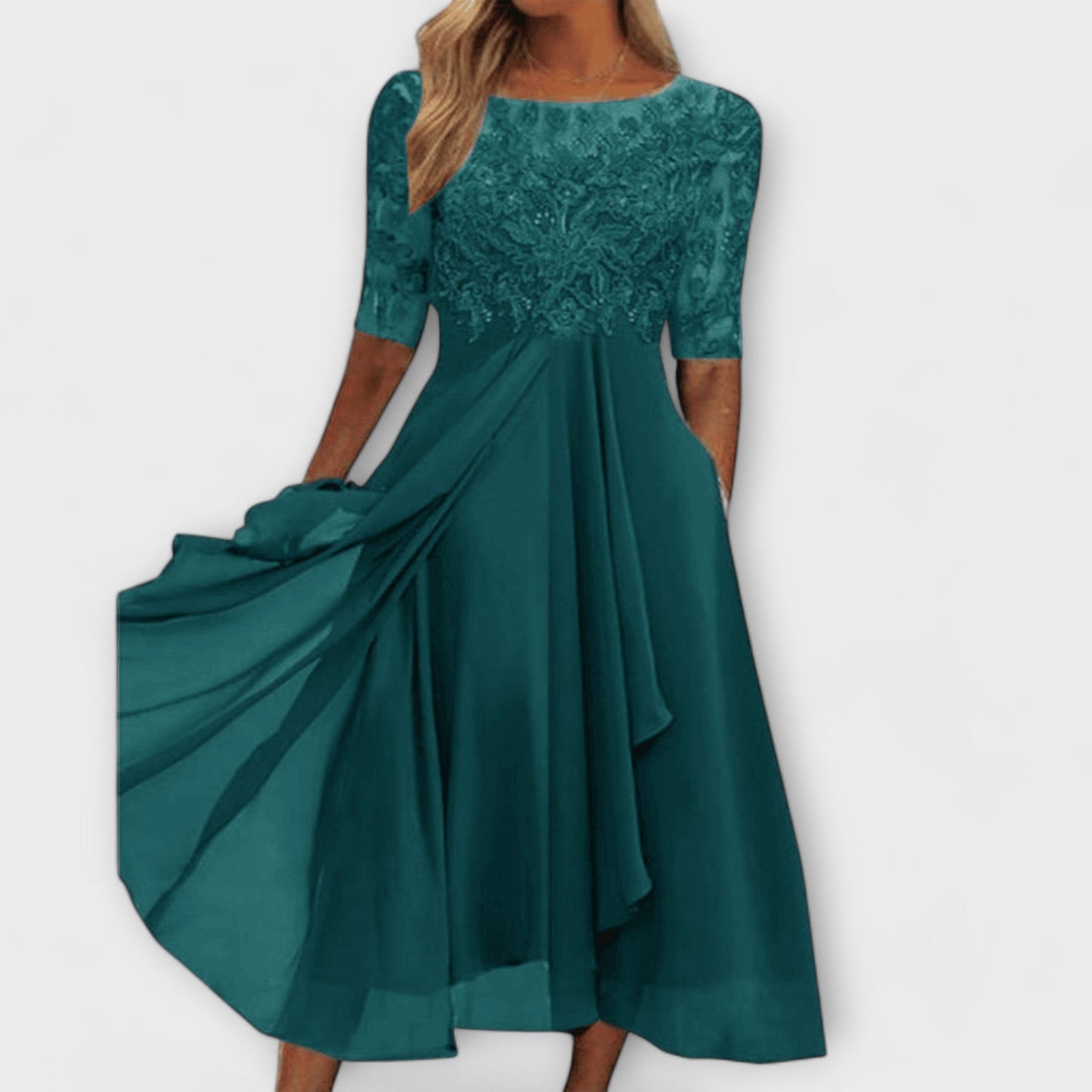 Sara™ – Vestidos Elegantes para Convidadas de Casamento