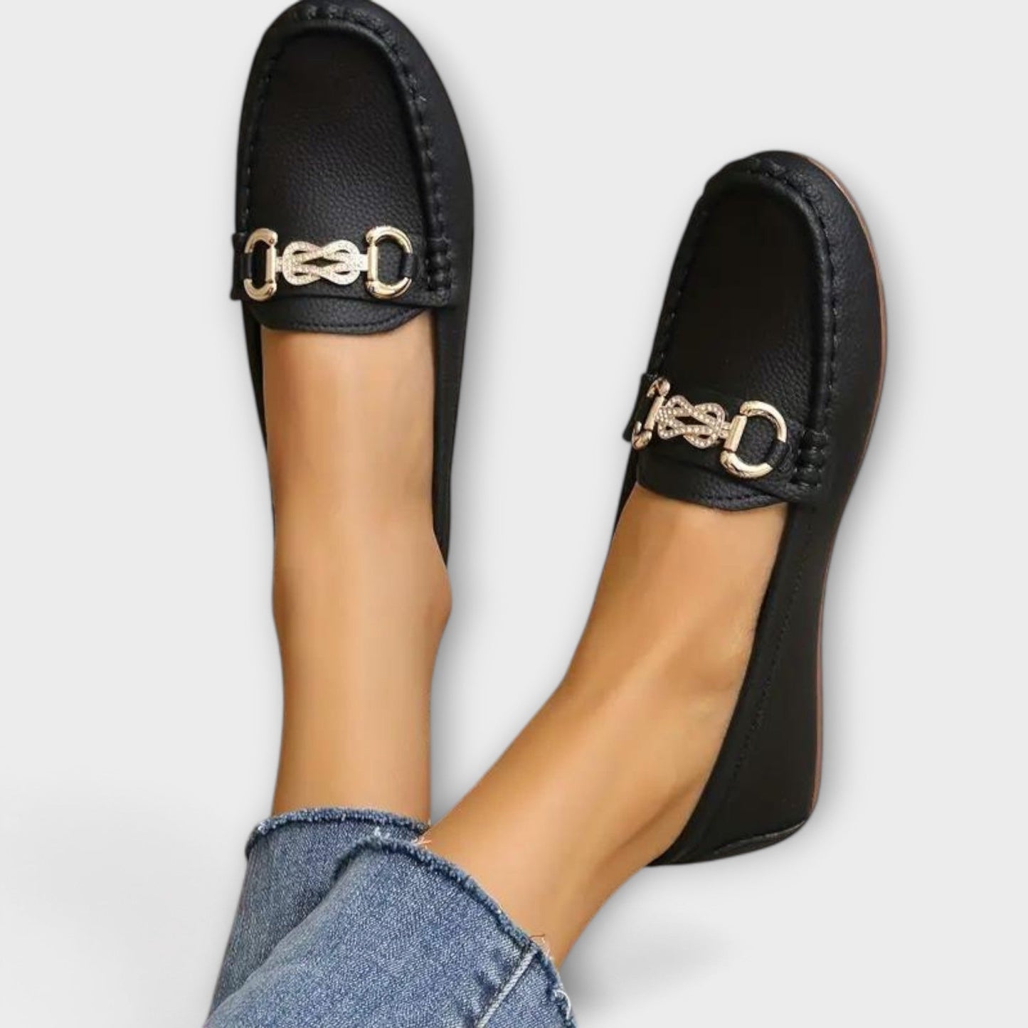 Cristina™ - Mocassins de pele
