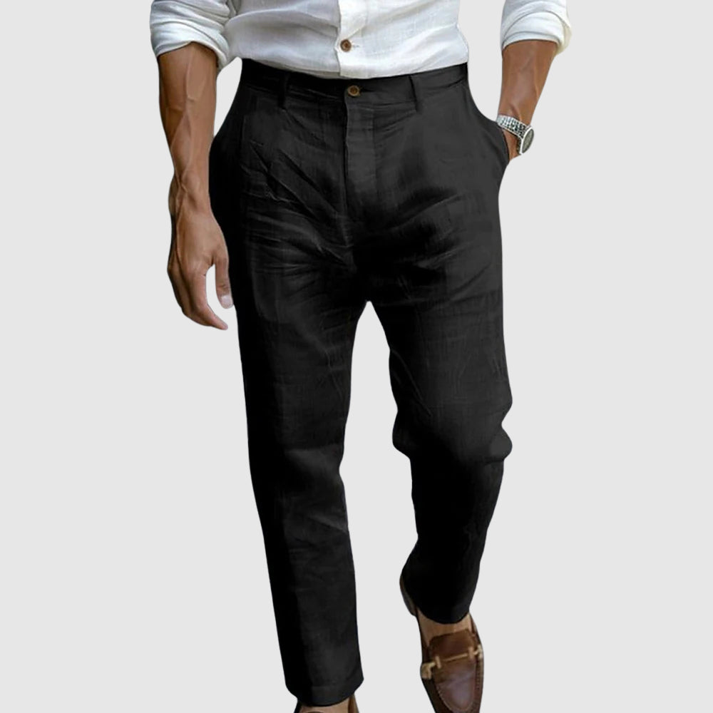 Alessio™ | Pantaloni in Lino Leggeri